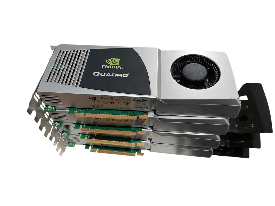 4 - Nvidia Quadro FX 4800 PN: 900-50607-0300-002 1.5GB GDDR3