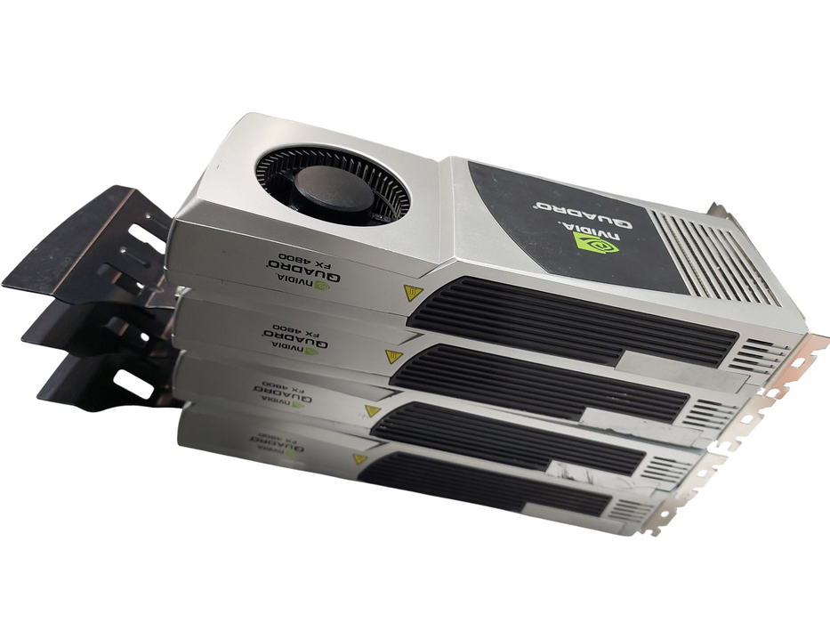 4 - Nvidia Quadro FX 4800 PN: 900-50607-0300-002 1.5GB GDDR3