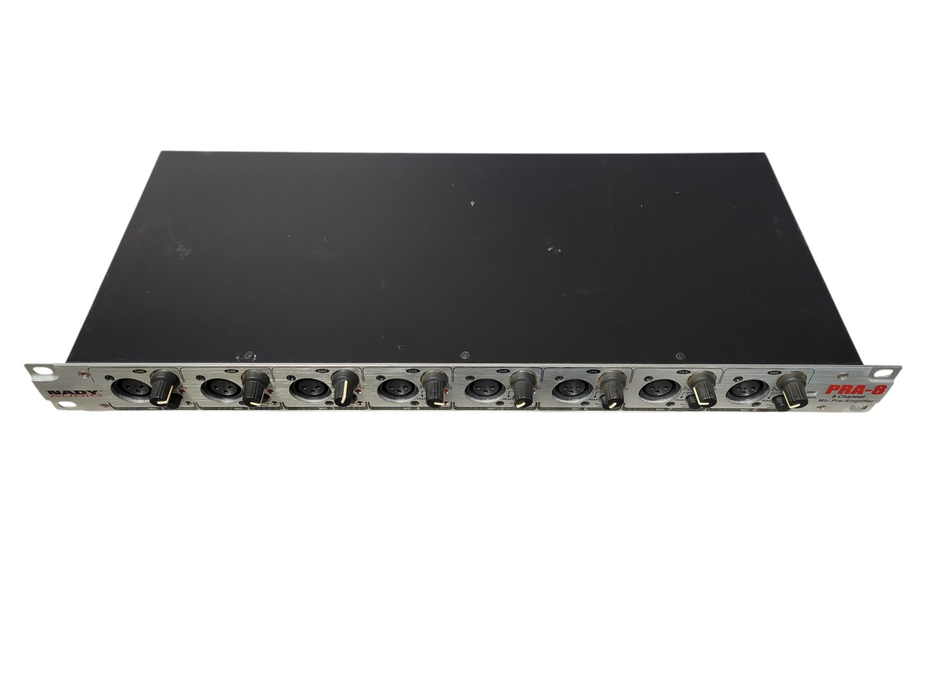 Nady Audio PRA-8 8-Channel Mic Preamp Professional Rackmount Preamplifier