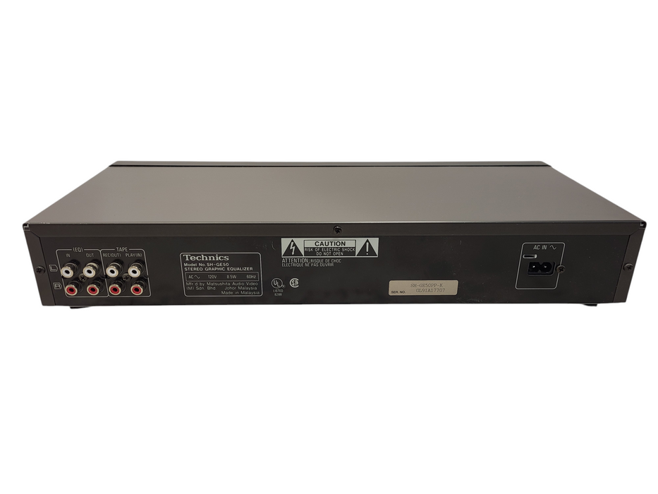 Technics SH-GE50 Stereo Graphic Equalizer 7 Band