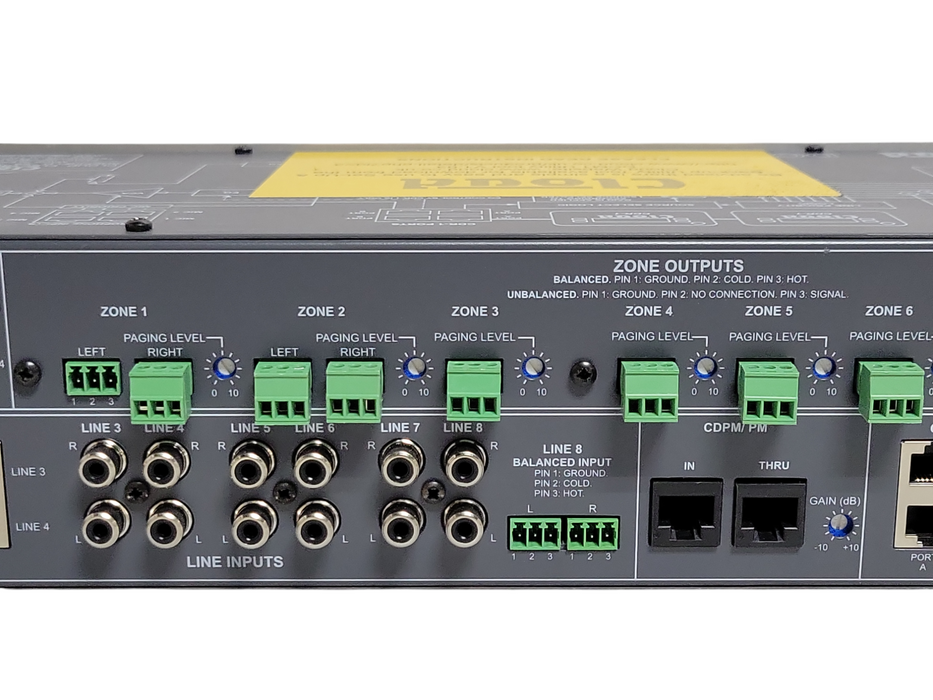 Cloud DCM-1 Digital Control Zone Mixer, READ