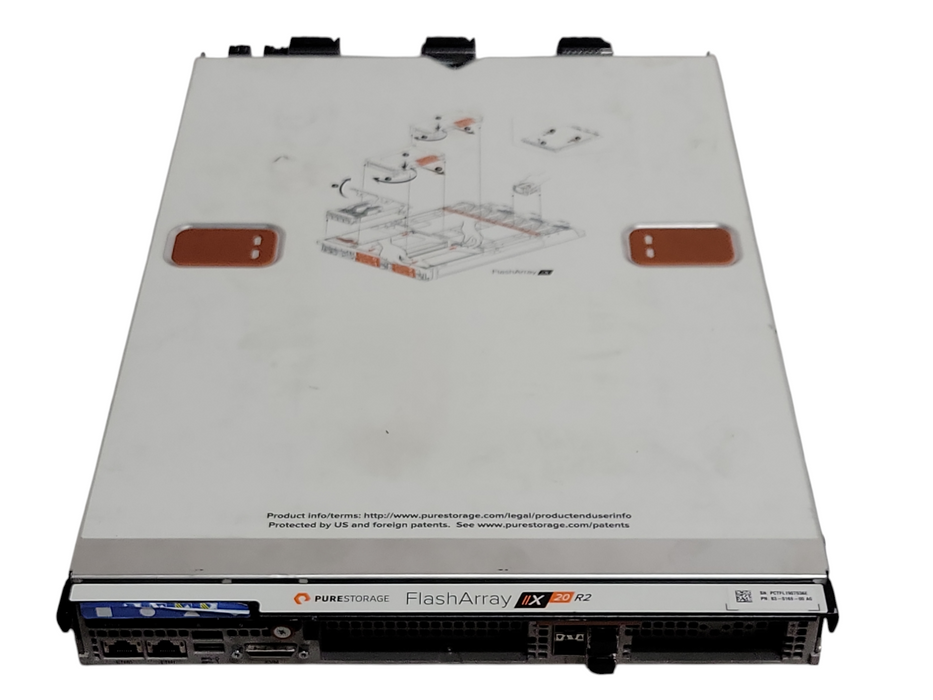 Pure storage flash array IIX20 R2 w/ 2x Xeon Silver 4114 CPUs and 64GB DDR4 RAM