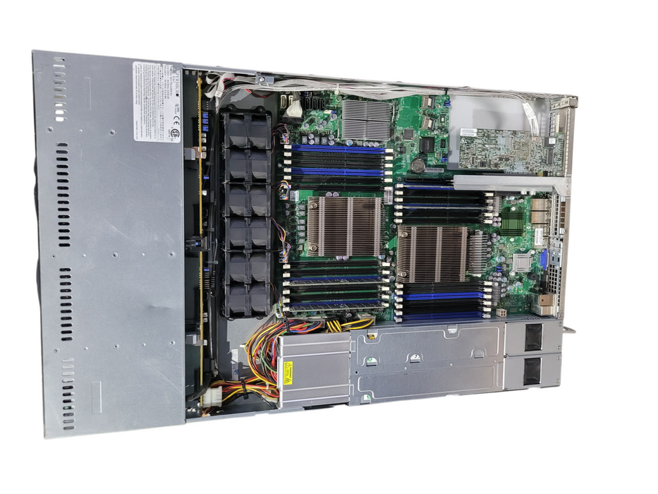 SuperMicro CSE-819/6017R-N3RF4+ | 2x Xeon E5-2906 v2 @2.50GHz 32GB DDR3 | NO HDD