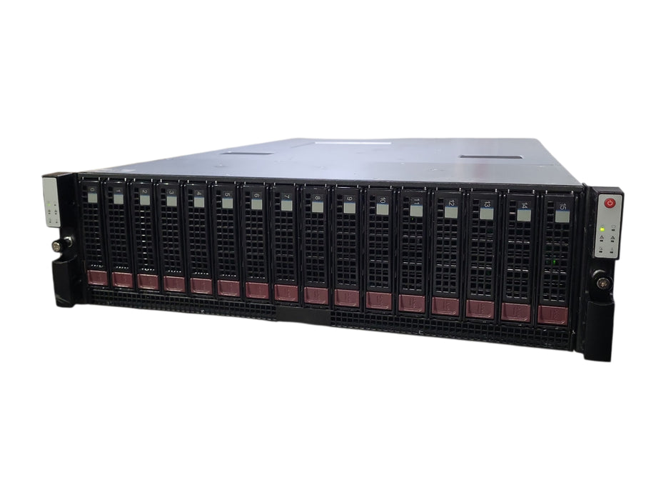 Supermicro CES-937 3U 16x3.5" w/ 2x AOM-SAS3-937EL-JB Module & 2x PWS-1K23A-1R