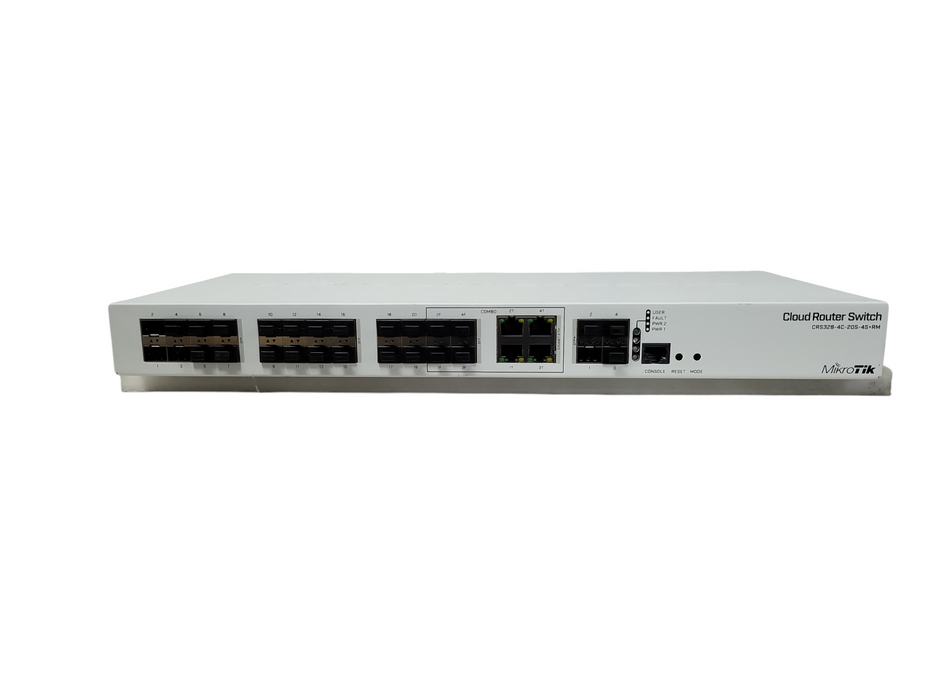MikroTik CRS328-4C-20S-4S+RM 28-Port Managed Switch – 20x SFP, 4x 10Gb SFP+