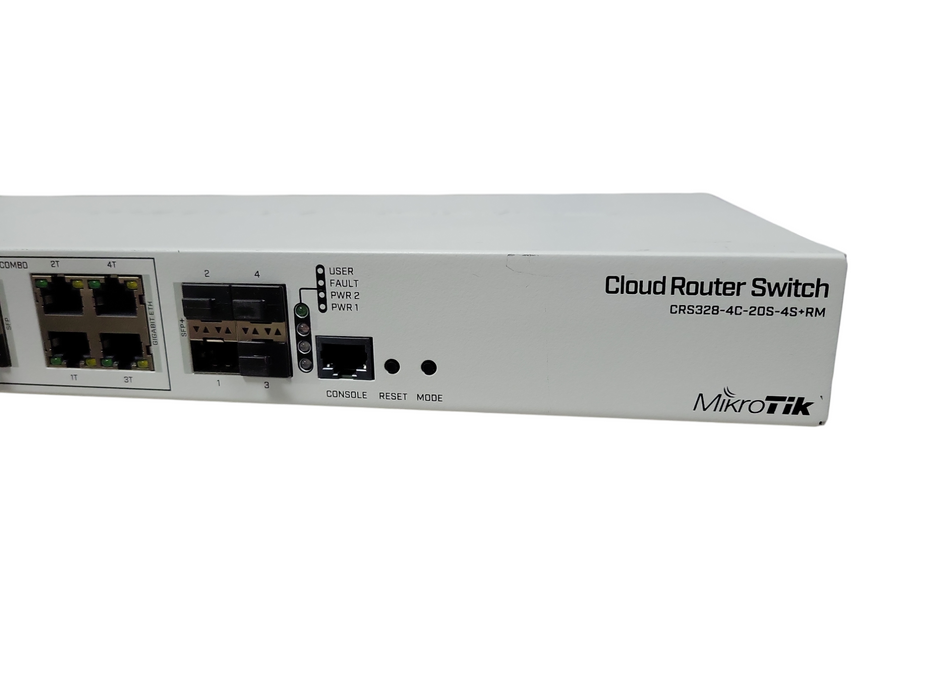 MikroTik CRS328-4C-20S-4S+RM 28-Port Managed Switch – 20x SFP, 4x 10Gb SFP+