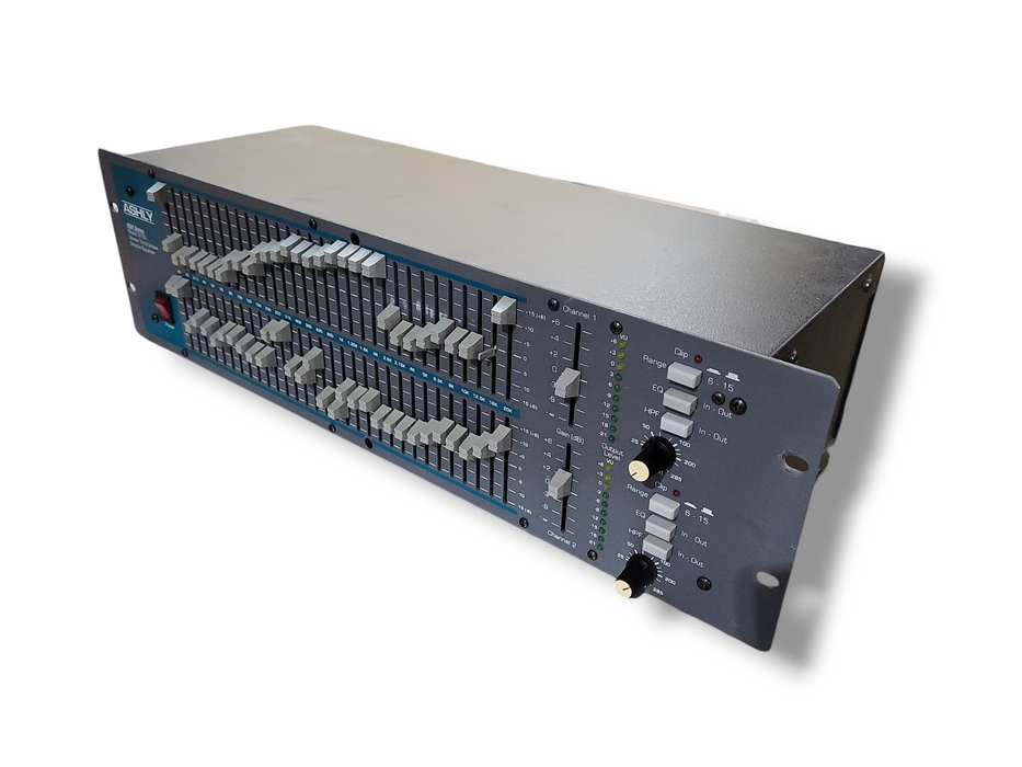 Ashly GQX-3102 2-Channel 31-Band Graphic Equalizer