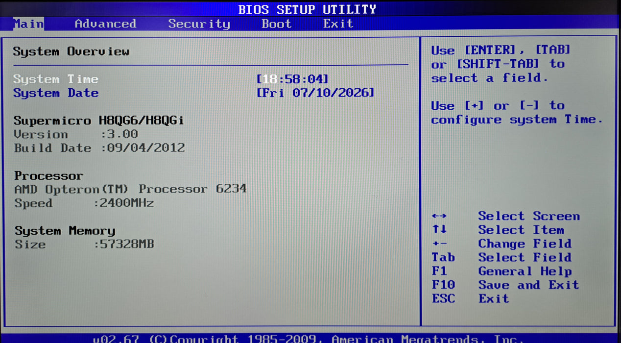Supermicro CSE-828/2042G-6RF | 4x AMD Opteron 6234, 56GB RAM, SMC2008-IR, 2x PSU