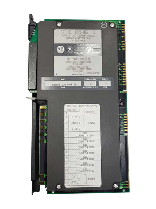 Allen Bradley 1771-ASB C Adapter I/O Module READ