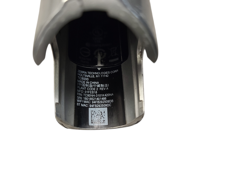 Lot of 25x ZEBRA TC8000 TC80NH-3101K420NA HANDHELD TOUCH MOBILE BARCODE SCANNER