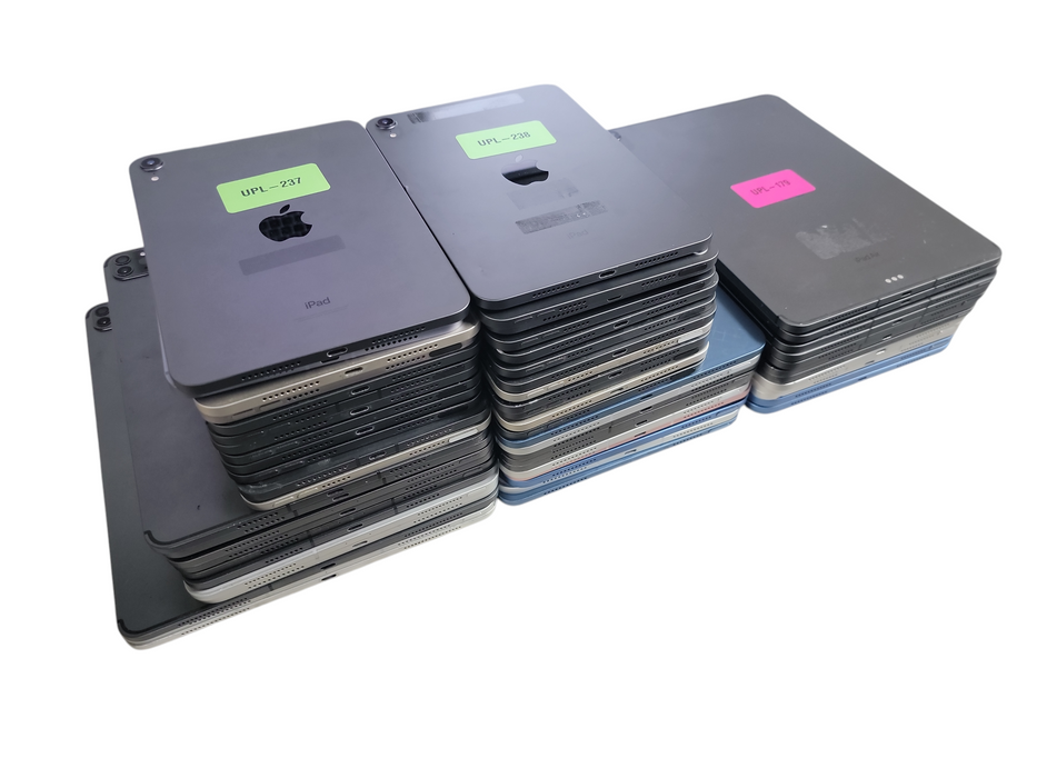 Lot of 57x Apple iPad's [USB-C | B/C Condition][UPL-6]