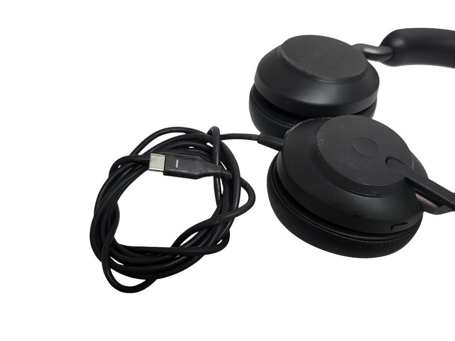 Jabra Evolve2 40 HSC130 USB-C Black UC Wired Headset with Case