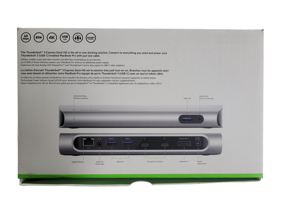Belkin Thunderbolt 3 Express Dock HD USB-C Docking Station