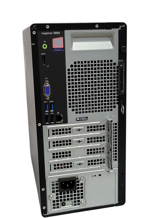 Dell Inspiron 3880 tower PC, Core I5-10400 2.90GHz, 12GB DDR4, 256GB NVME