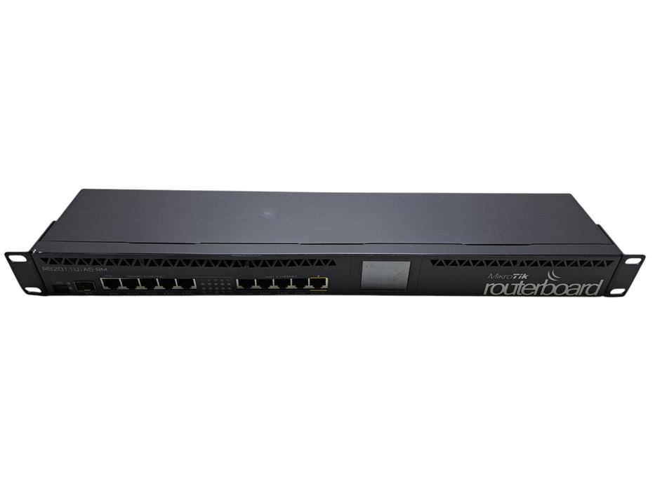 MikroTik RB2011UiAS-RM 10-Port Rack Mountable Fast/Gigabit Ethernet Router