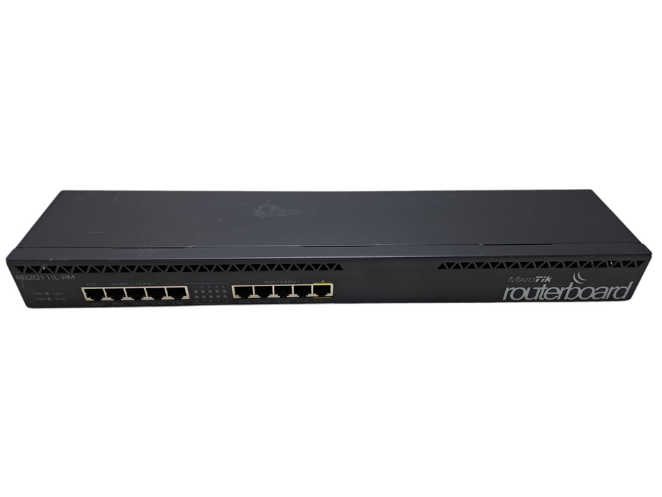 MikroTik RB2011iL-RM 10-Port Fast/Gigabit Ethernet Router