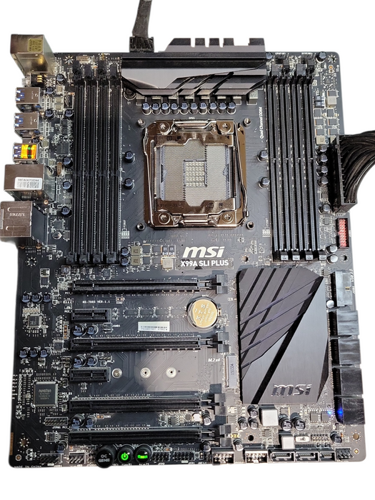 MSI X99-SLI Plus Motherboard - Untested/For Parts