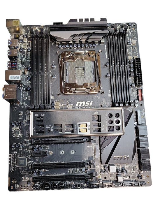 MSI X99-SLI Plus Motherboard - Untested/For Parts