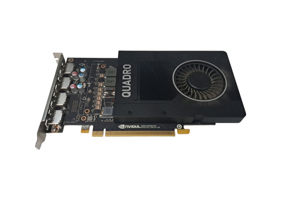 NVIDIA Quadro P2000 5GB GDDR5X Graphics Card | 4x DisplayPort