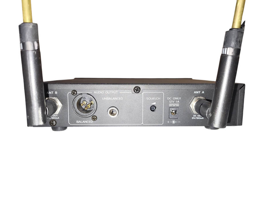 Anchor Audio PLL Synthesized UHF True Diversity Receiver 682-698 Mhz No AC