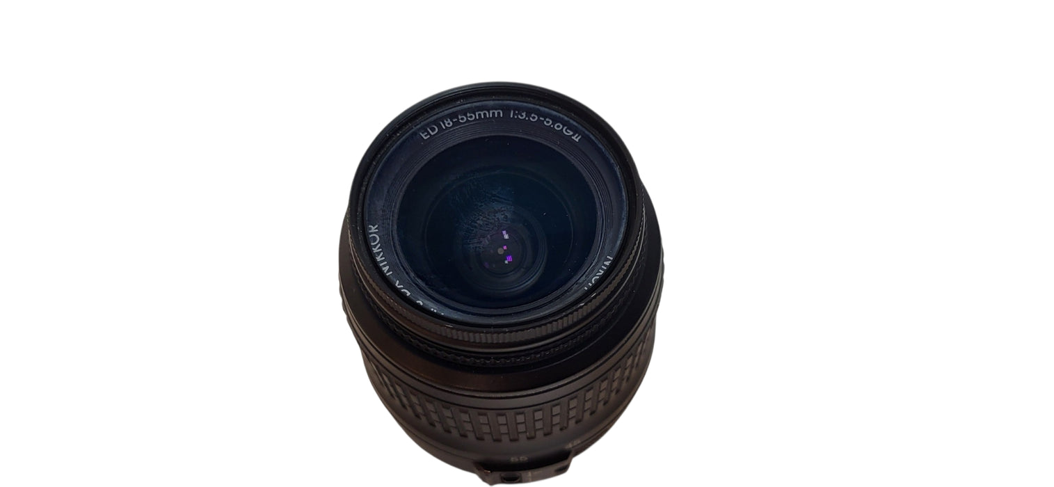 Nikon DX SWM ED Nikkor AF-S 18-55mm f3.5-5.6 G II 2 ED Lens Aspherical