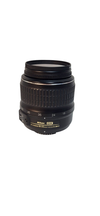 Nikon DX SWM ED Nikkor AF-S 18-55mm f3.5-5.6 G II 2 ED Lens Aspherical