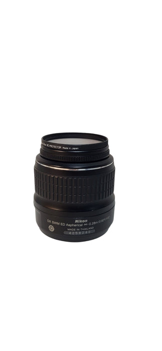 Nikon DX SWM ED Nikkor AF-S 18-55mm f3.5-5.6 G II 2 ED Lens Aspherical