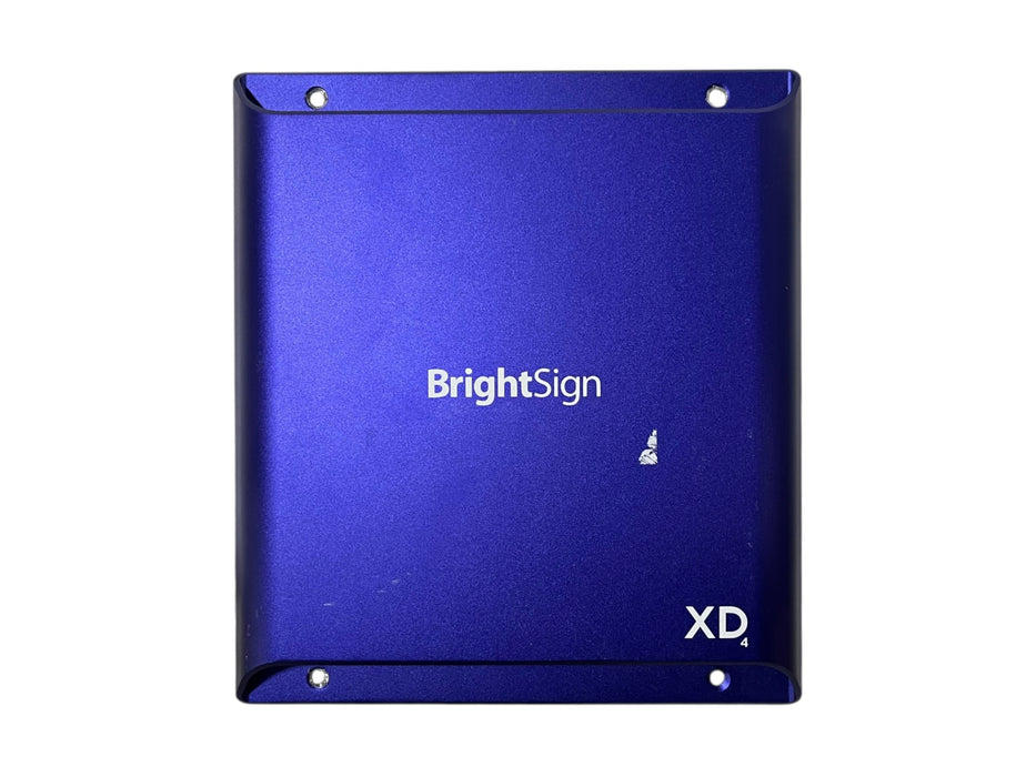 BrightSign XD1034 Expanded I/O Player, H.265, True 4K, Dual Video XD4 *READ*