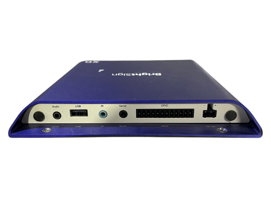 BrightSign XD1034 Expanded I/O Player, H.265, True 4K, Dual Video XD4 *READ*
