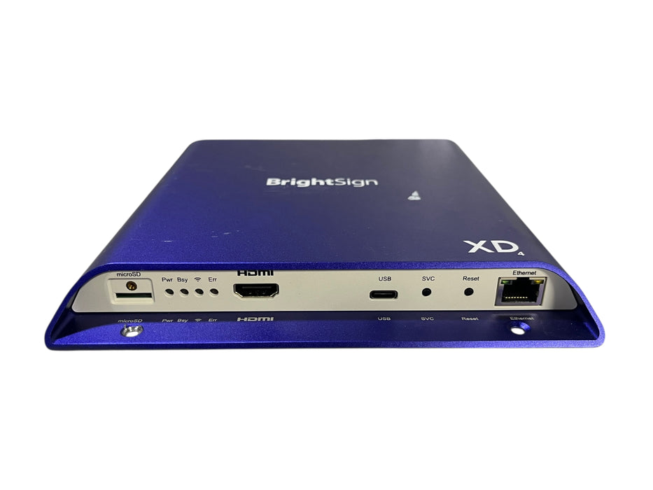 BrightSign XD1034 Expanded I/O Player, H.265, True 4K, Dual Video XD4 *READ*