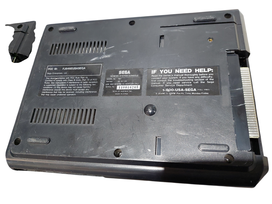 2 - Sega Genesis 16-Bit Systems ( Parts ) Model: 1601