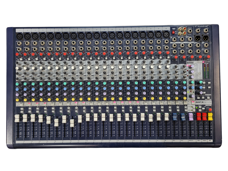 SoundCraft by Harman Professional Analog Live Studio Mixer MFX 20/2