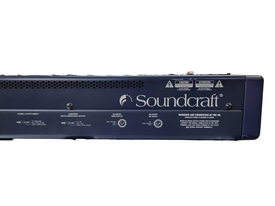 SoundCraft by Harman Professional Analog Live Studio Mixer MFX 20/2