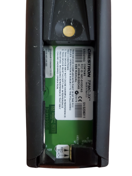 Crestron TPMC-3X Touch Screen Remote Control w/ Base - No Battery
