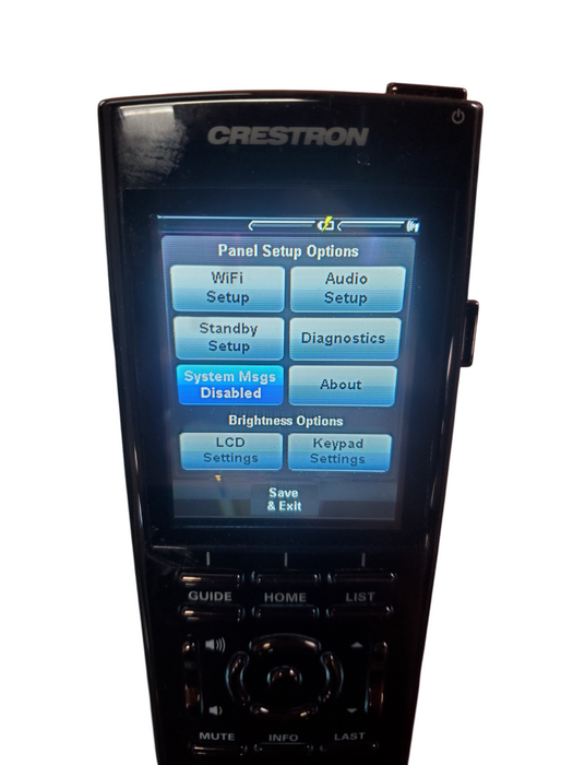 Crestron TPMC-3X Touch Screen Remote Control w/ Base - No Battery