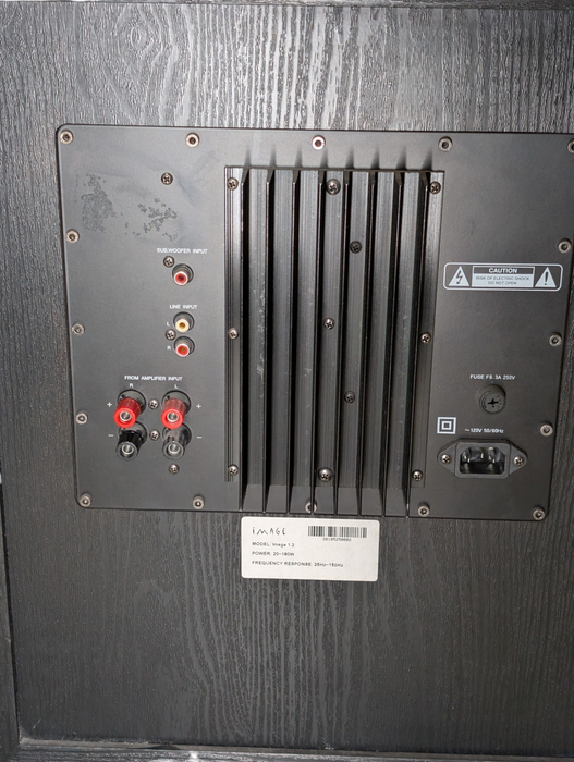 Image 1.2 powered subwoofer