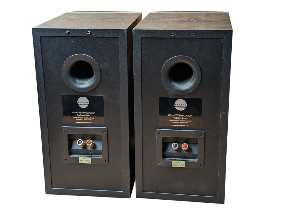 Athena Technologies Audition Series AS-B1-1 Bookshelf Speakers Pair