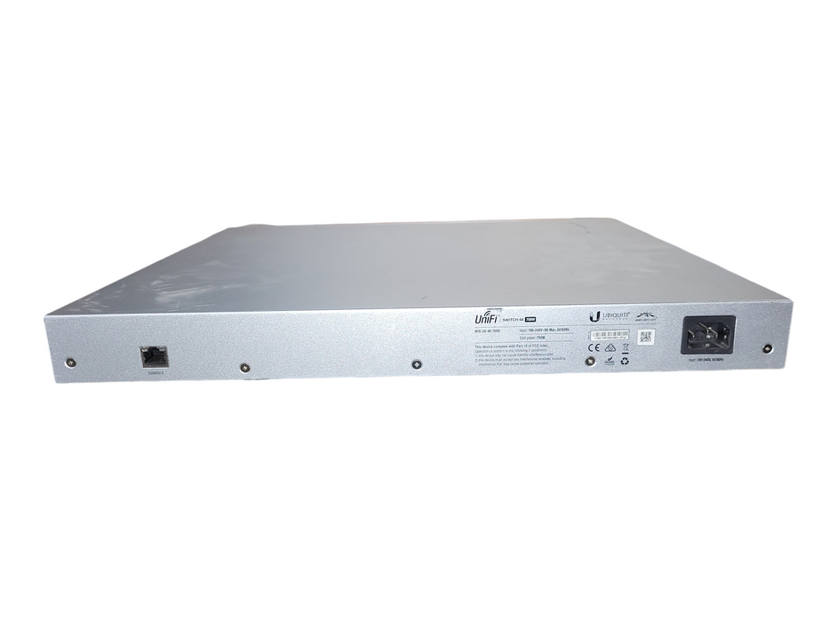Ubiquiti UniFi Switch 48 PoE 750W (US-48-750W) 48-Port Gigabit Managed Switch
