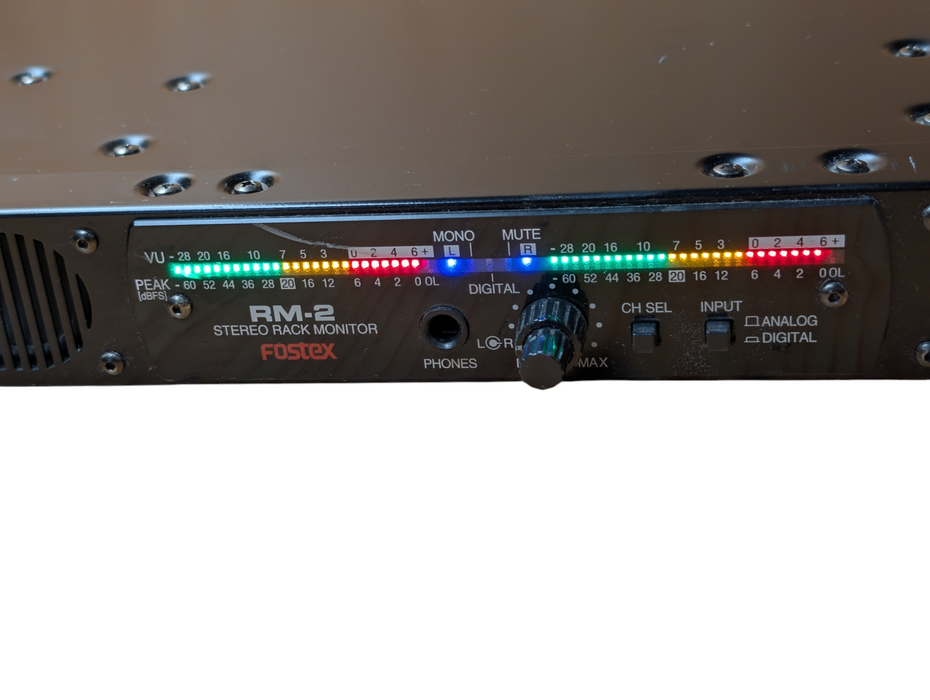 Fostex RM-2 Stereo 1U Rack Speaker Monitor