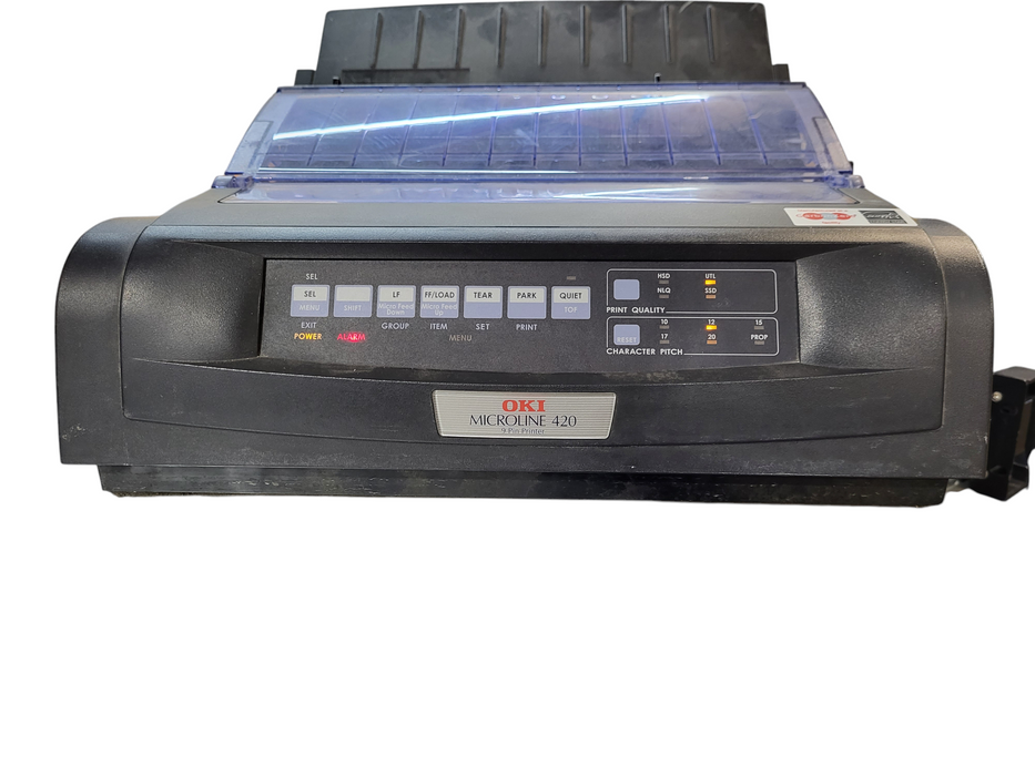 Oki MICROLINE 420 Workgroup Dot Matrix Printer READ