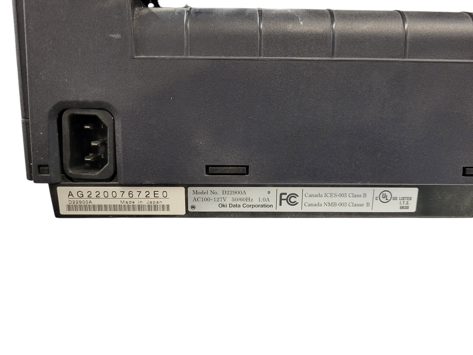 Oki MICROLINE 420 Workgroup Dot Matrix Printer READ