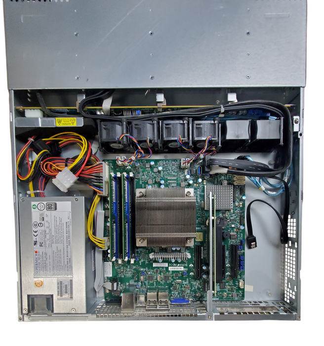 SuperMicro X11SSM-F / CSE-813M - Xeon E3-1230 v5, 32GB DDR4 - No HDD