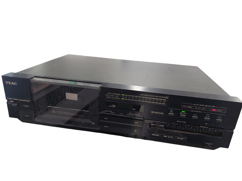 Teac Stereo Cassette Deck Model: V-530X