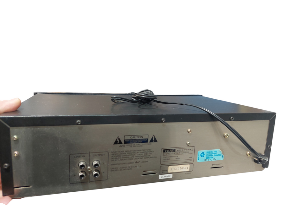 Teac Stereo Cassette Deck Model: V-530X