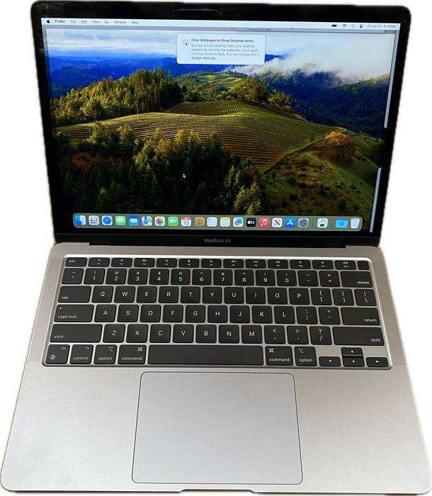 Apple MacBook Air 13" M1 2020 (A2337) 8GB RAM 256GB SSD No Power Adapter