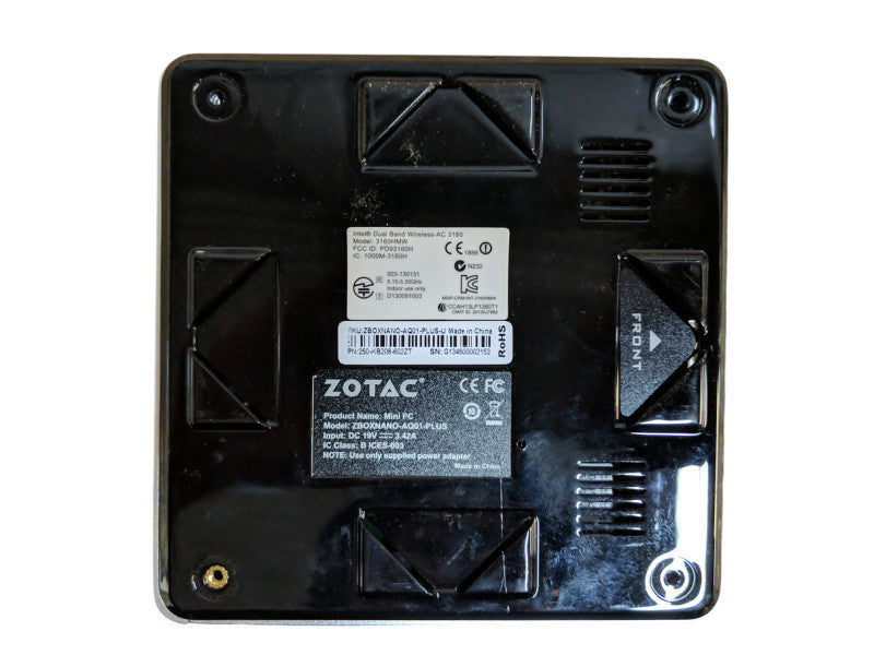 Zotac MiniPC ZBOXNANO-AQ01-PLUS | AMD A4-5000 @ 1512 MHz, 4gb RAM | No HDD Q