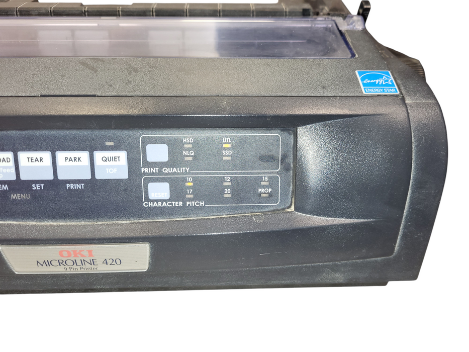 Oki MICROLINE 420 Workgroup Dot Matrix Printer READ