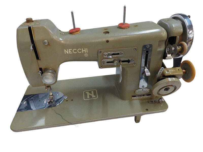 Vintage NECCHI BU Sewing Machine Made In Italy  =