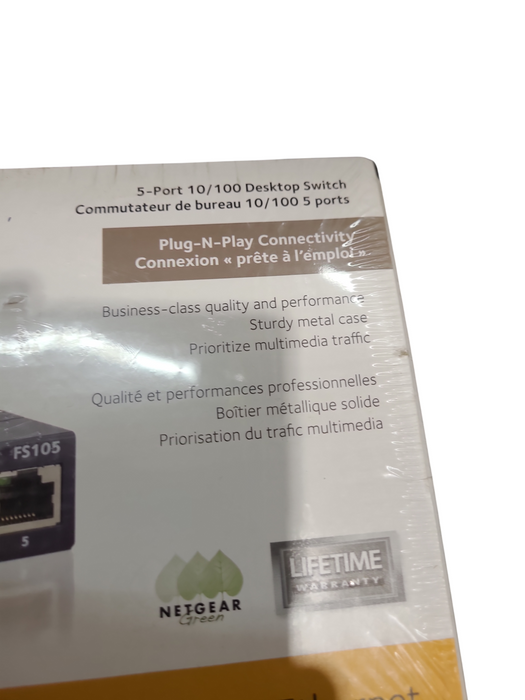 NETGEAR ProSafe (FS105) 5-Ports External Switch