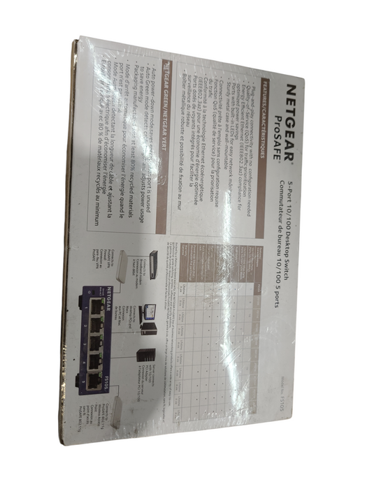NETGEAR ProSafe (FS105) 5-Ports External Switch
